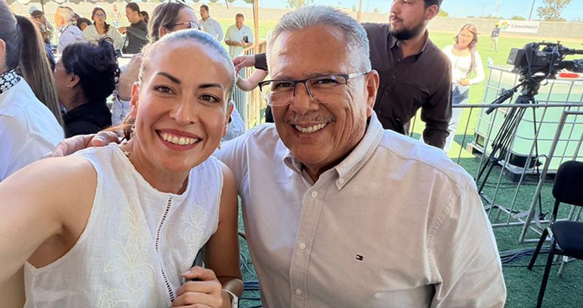 Alcalde de Comondú, respalda a Milena Quiroga; abre la puerta a una candidatura futura