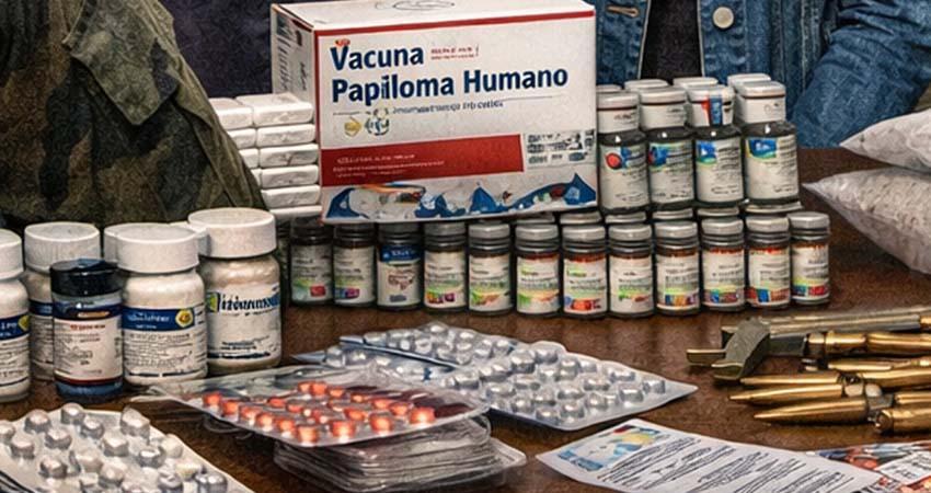 México detiene a dos personas que vendían medicamentos falsos contra VPH y hepatitis B