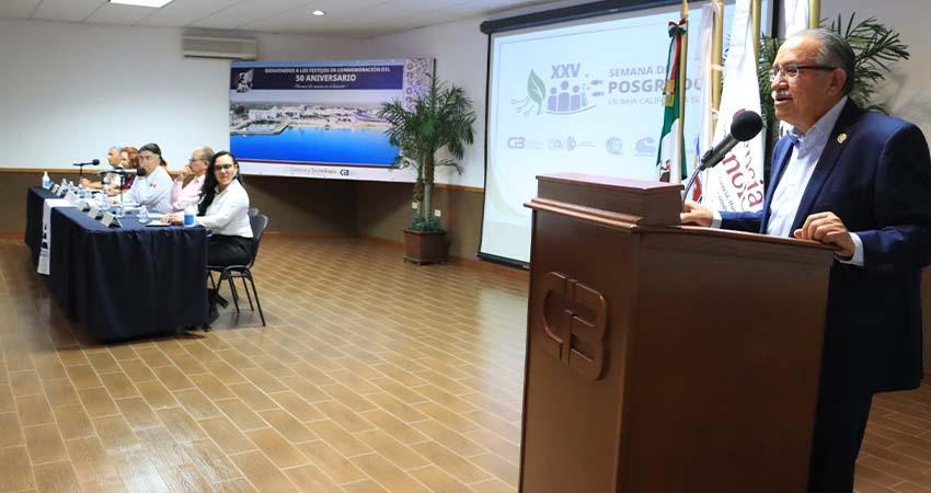 Inauguran XXV Semana de Posgrado en Baja California Sur