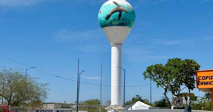 Mediante tanques elevados, refuerza Milena Quiroga el Plan Más Agua para La Paz