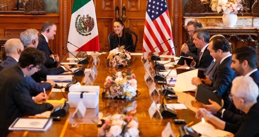 México y EU coinciden en preservar el TMEC, dice Sheinbaum tras reunión con Greer