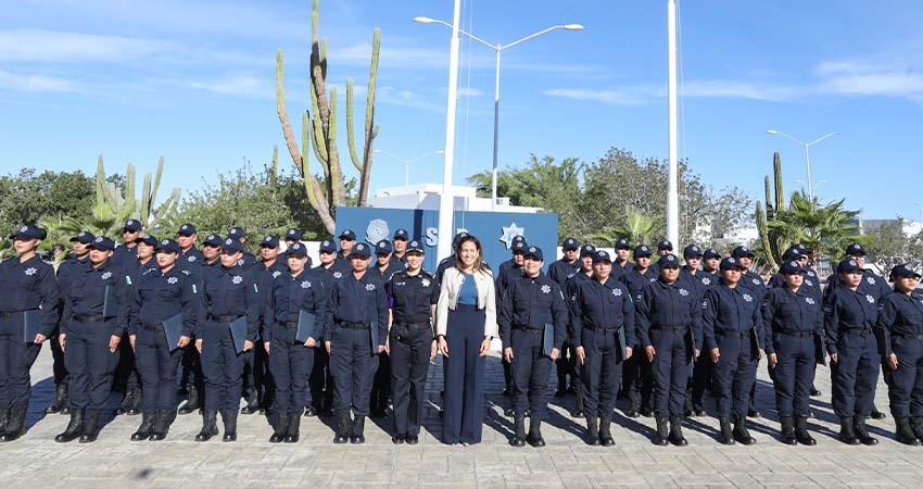 Milena Quiroga refuerza seguridad en La Paz con 12 objetivos prioritarios asegurados y estrategia alineada al gobierno federal