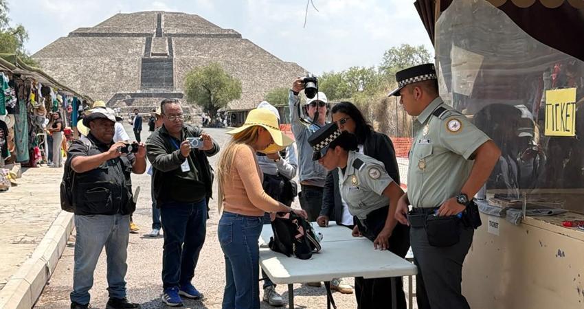 INAH niega recorte en seguridad tras hechos en Teotihuacán