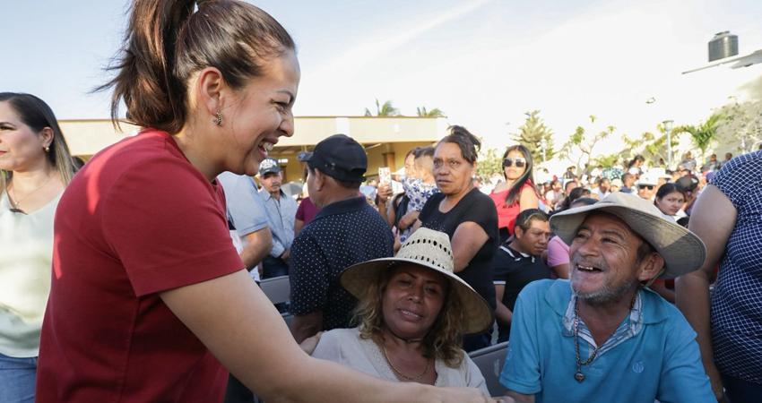 Gana terreno Milena Quiroga en Los Cabos;  planteó soluciones a la crisis del agua