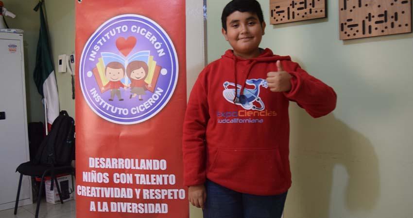 Con 13 años, sudcaliforniano que quiere ser astrónomo gana medalla internacional en ciencia