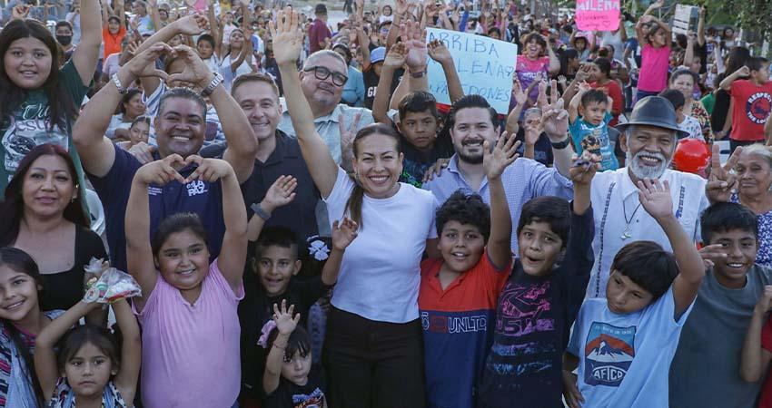 Milena Quiroga anuncia la rehabilitación del parque Lagunitas