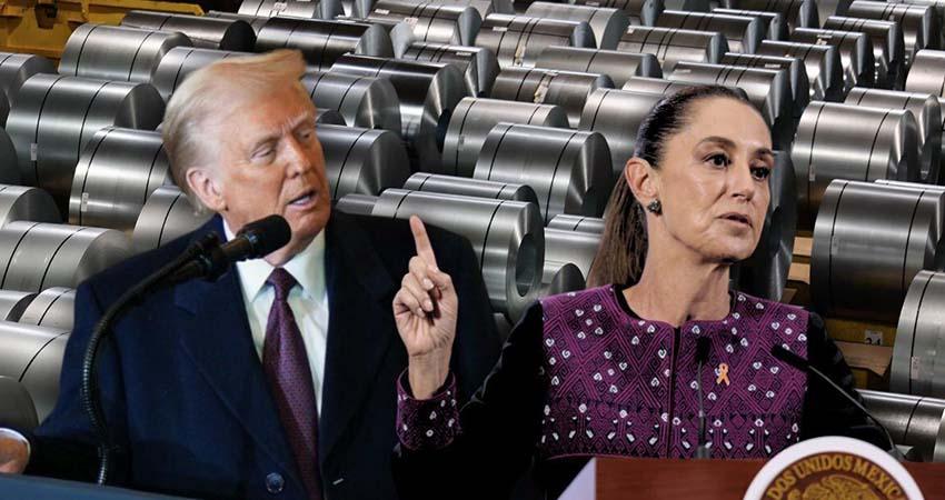 Obras federales usarán acero mexicano, en respuesta a los aranceles de EU