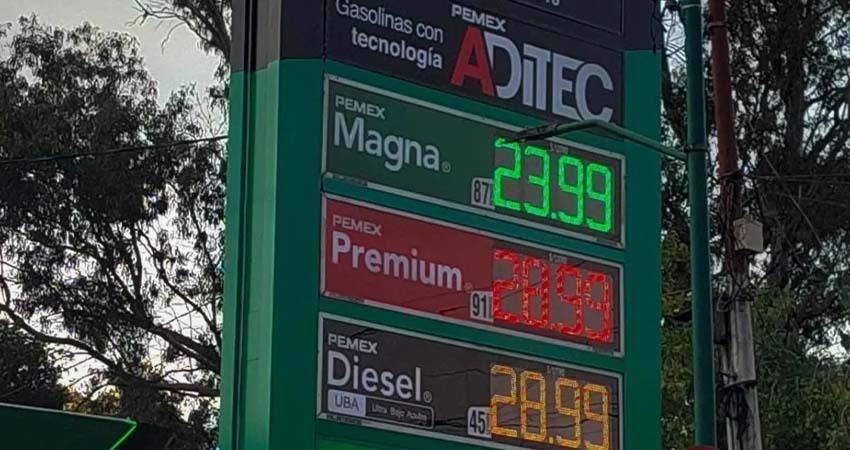 Acuerdan bajar aún más el diésel: 27 pesos
