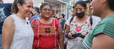 En La Paz se promueve el trabajo honesto, mesas de diálogo y acuerdos: Milena Quiroga