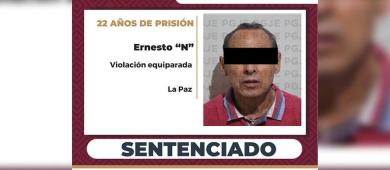 Pasará 22 años en prisión Ernesto “N” por el delito de violación equiparada agravada
