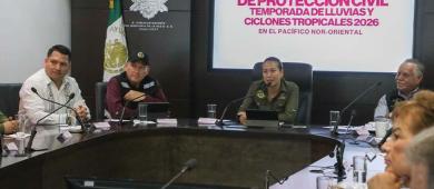 Instala Milena Quiroga Consejo Municipal de Protección Civil ante temporada de ciclones 2026