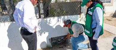 En Valle del Mezquite sí llega el agua; OOMSAPAS detecta irregularidades que afectan la presión