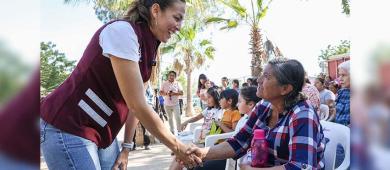 Ayuntamiento de La Paz atiende necesidades de agua; Milena Quiroga prioriza atención en zona rural