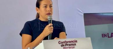 Sin reportes de falta de agua en El Esterito: Milena Quiroga