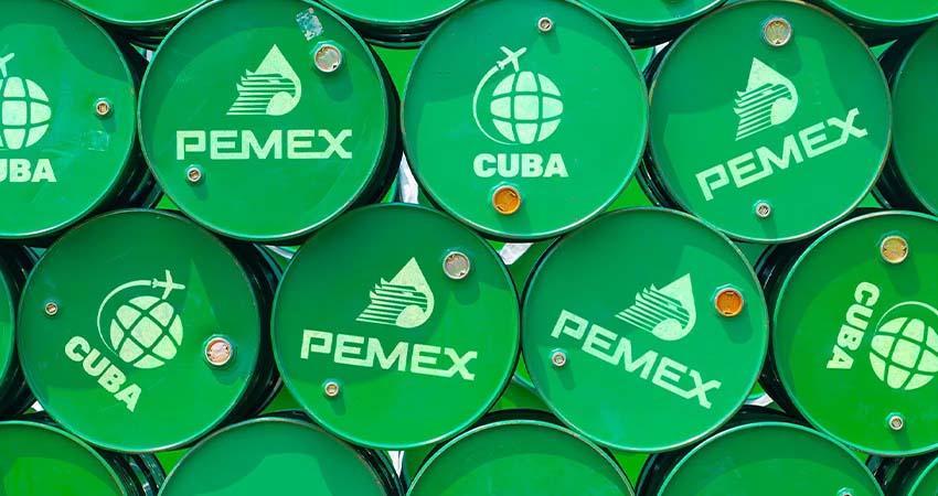 Pemex envió 500 mdd a Cuba en crudo y petrolíferos en 2025