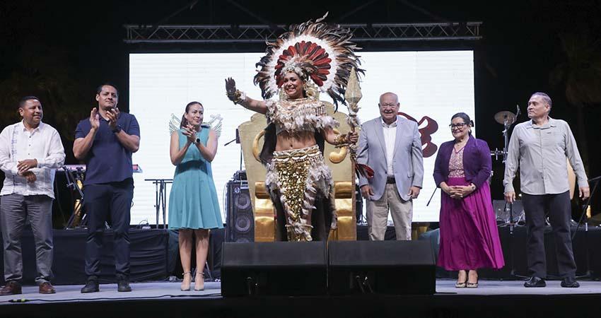 Celebran noche de identidad y tradición en La Paz; Milena Quiroga promueve tradiciones sudcalifornianas