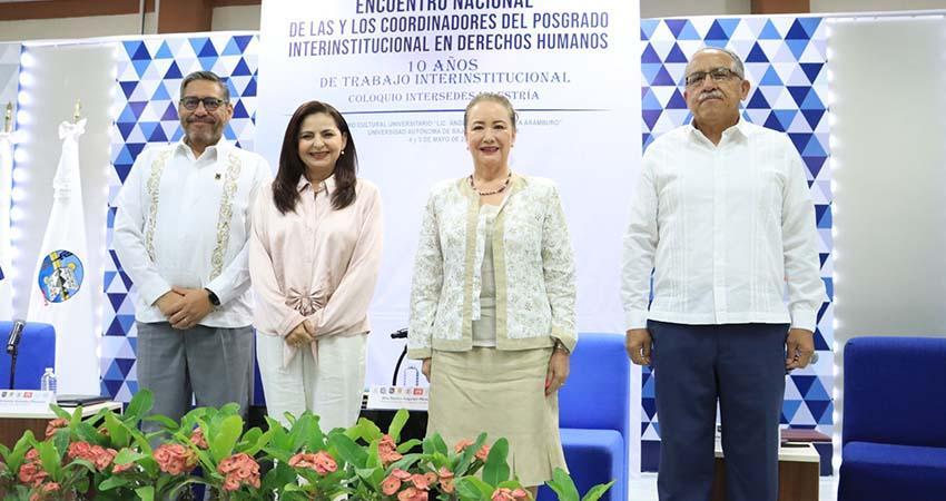 UABCS, sede del Encuentro Nacional de Coordinadores del Posgrado Interinstitucional en Derechos Humanos