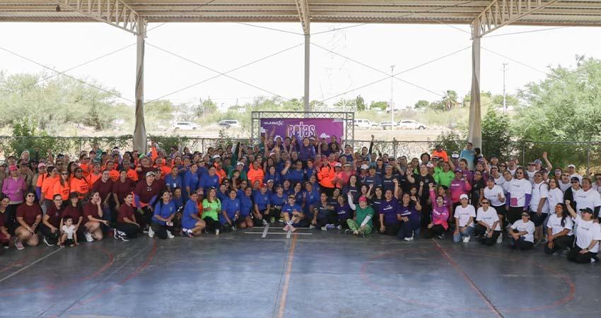 La fortaleza de las madres de familia es la base de nuestra sociedad; Milena Quiroga promueve la activación física y autocuidado de las mujeres