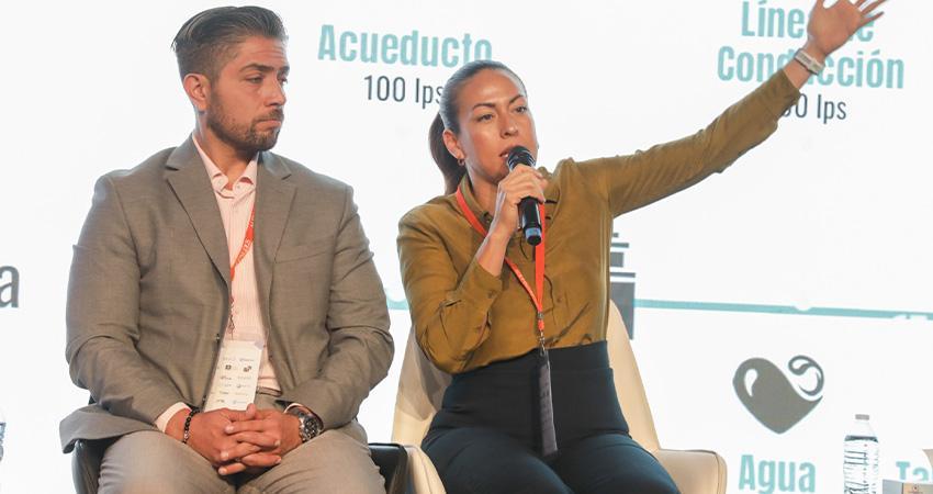Posiciona Milena Quiroga a La Paz en el Foro Nacional como caso de éxito en agua y trámites digitales