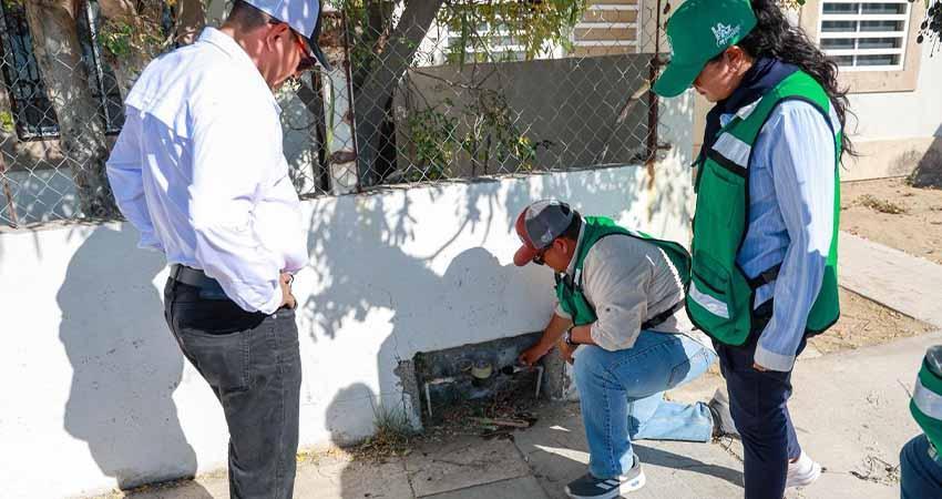 En Valle del Mezquite sí llega el agua; OOMSAPAS detecta irregularidades que afectan la presión