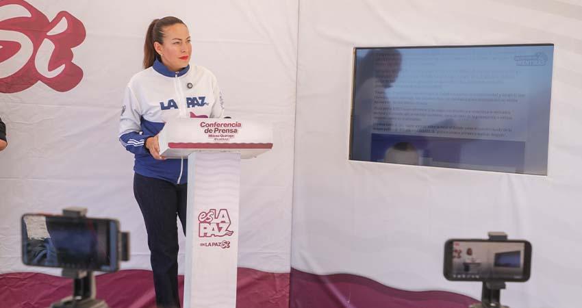 En La Paz se responde con hechos, no con desinformación: Milena Quiroga