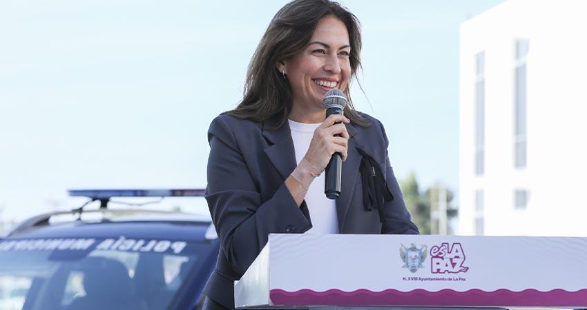 Consolida Milena Quiroga la estrategia de seguridad en La Paz