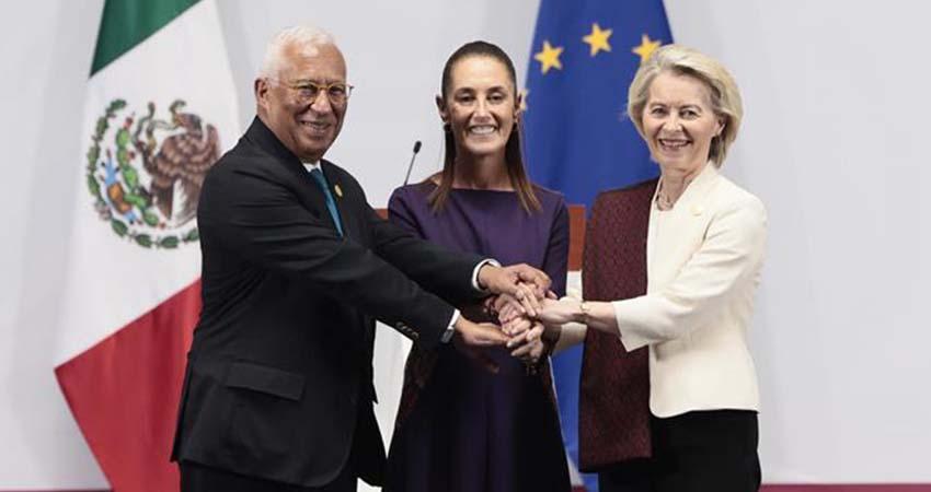 UE anuncia plan de inversiones de 5,000 mde en México