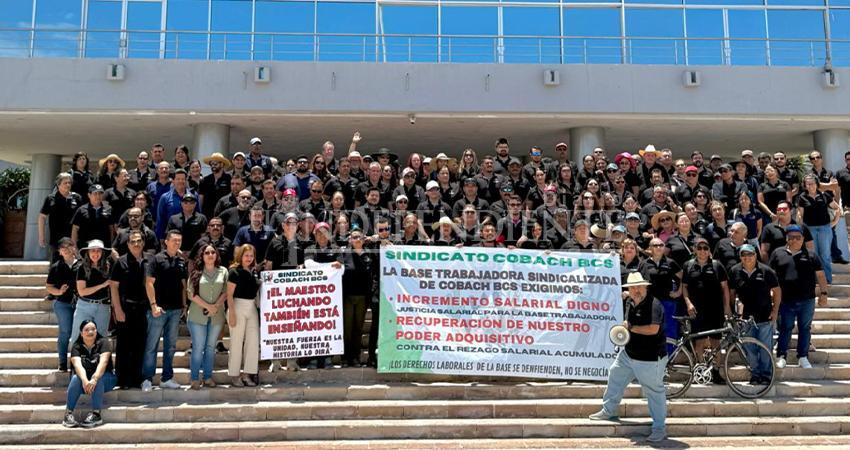 Cobach BCS levanta huelga tras acuerdo con el Gobierno del Estado