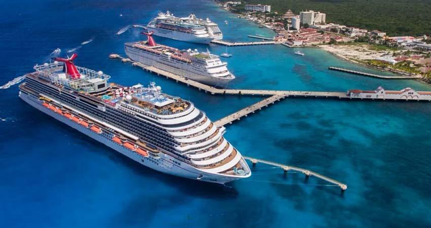 México recibe 4.8 millones de cruceristas entre enero y abril, un 14.8% más interanual