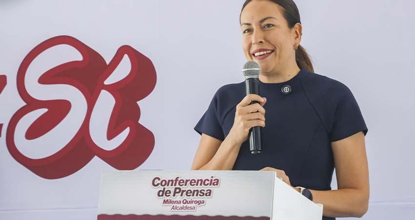 Milena Quiroga responde a señalamientos sin sustento; trabajo y resultados son comprobables en La Paz