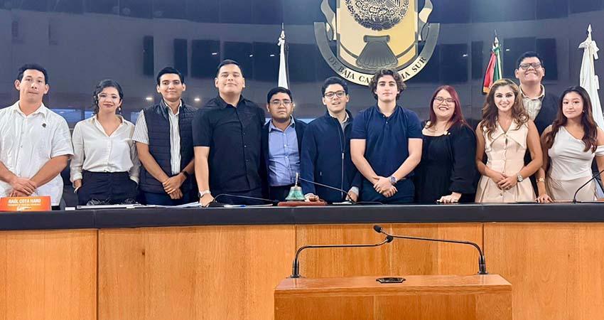 Participan estudiantes de la UABCS en la Incubadora de Legisladores 2026 “Voces del Futuro”