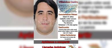 Joven desaparece en La Paz; familia denuncia presunto “levantón” y pide apoyo para localizarlo