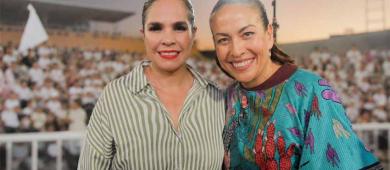 Respalda Gaby Montoya el liderazgo de Milena Quiroga; “Es tiempo de mujeres en BCS”