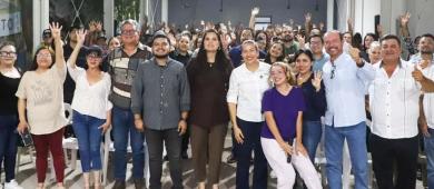 Morena se fortalece desde el territorio: Milena Quiroga