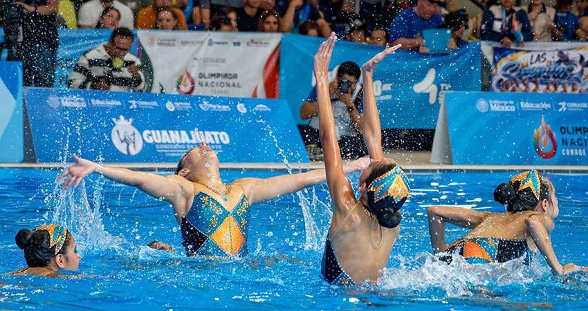 BCS logra cuarto lugar nacional en natación artística en la Olimpiada CONADE 2026