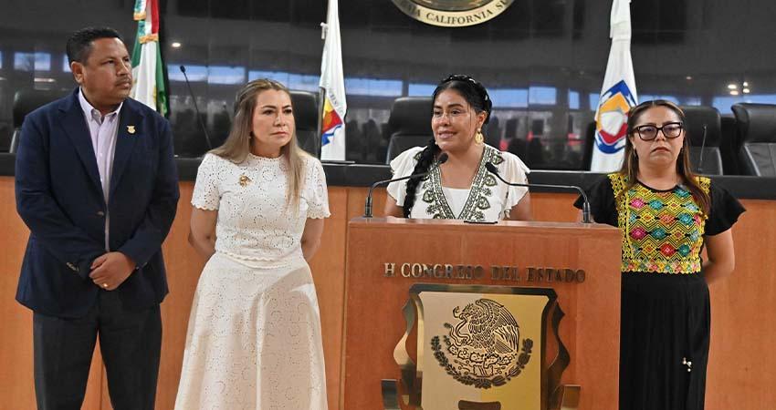 Aprueba Congreso tipificar la unión informal o matrimonio infantil en BCS