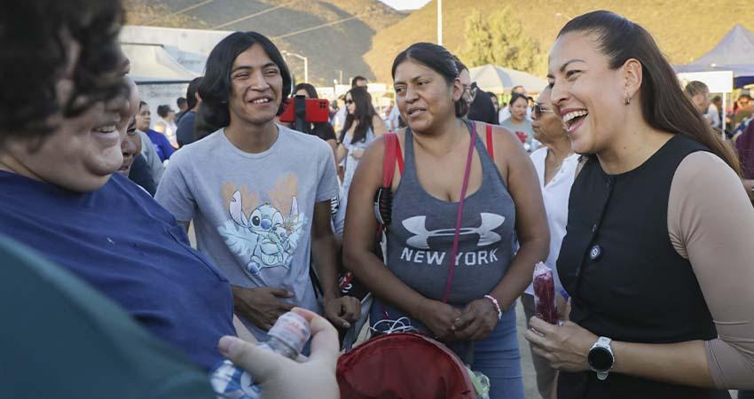 Milena Quiroga refuerza cercanía y atención a la población con programa “Presidenta en tu Barrio”