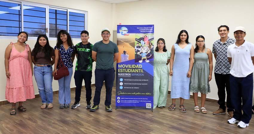 Recibe UABCS a estudiantes nacionales e internacionales para estancias de investigación del Programa Delfín