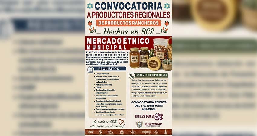 Con respaldo del Gobierno Municipal, productores locales tendrán espacio en el Mercado Étnico