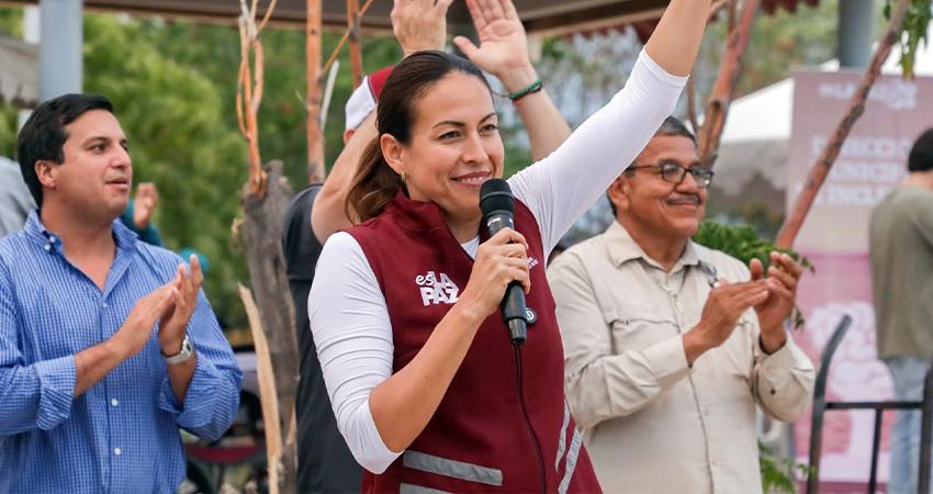 “En La Paz si le apostamos al deporte”; Milena Quiroga anuncia nuevo gimnasio de box en Olas Altas