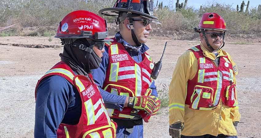 Bomberos de CSL representarán a BCS como instructor en Curso Internacional de Rescate en Zanjas