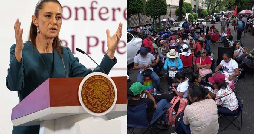 Sheinbaum rechaza reunión con maestros de la CNTE quien continúa con paro nacional