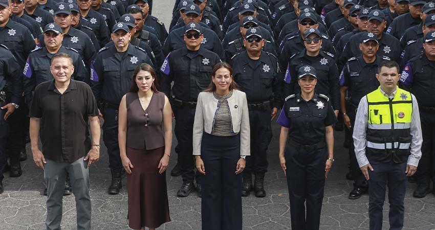 Fortalece Milena Quiroga seguridad en La Paz con modelo alineado a Claudia Sheinbaum