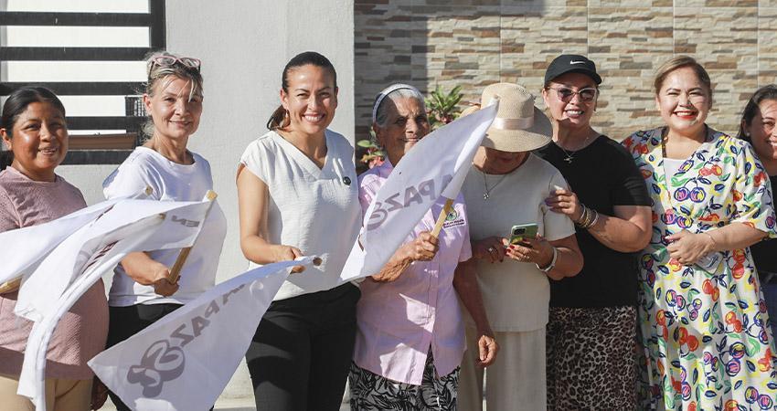 Arranca Milena Quiroga con la rehabilitación de la calle Villa Natalia en Villas del Encanto