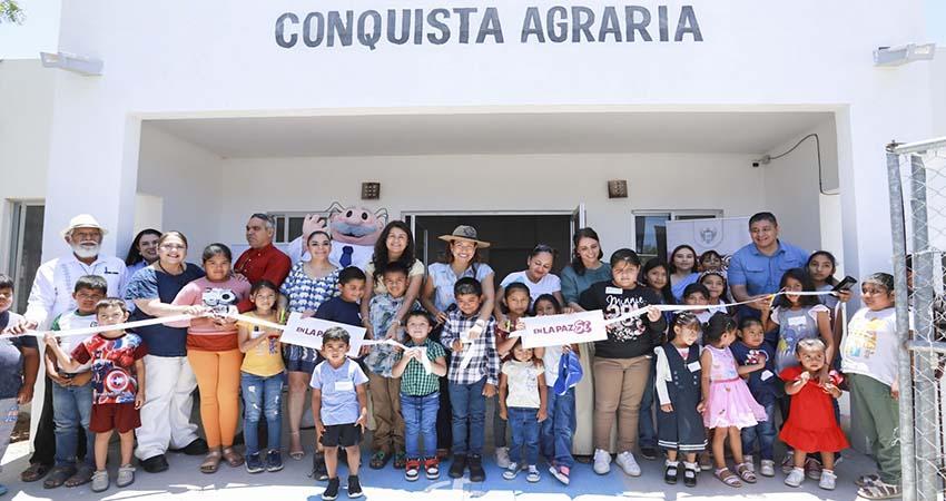 Impulsa Milena Quiroga desarrollo y bienestar en Conquista Agraria