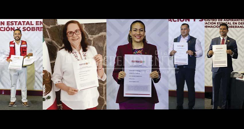 Milena Quiroga deja de ser la única mujer en la contienda interna de Morena en BCS