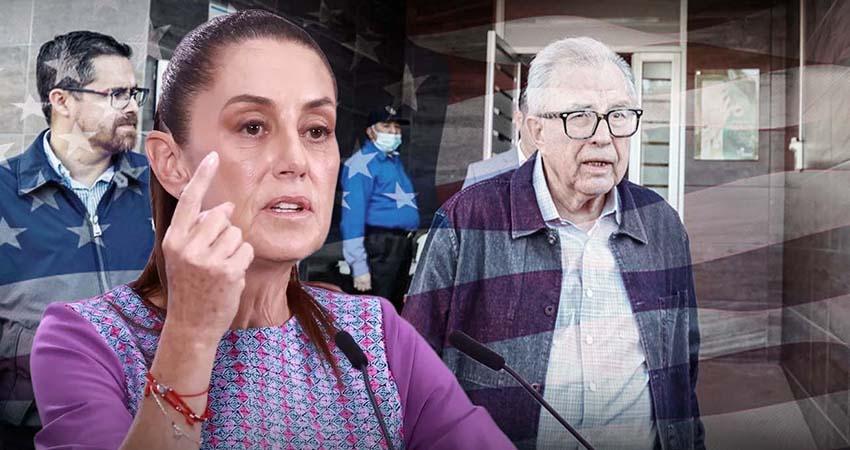 Sheinbaum niega tensiones con EU en el por acusación contra Rocha Moya