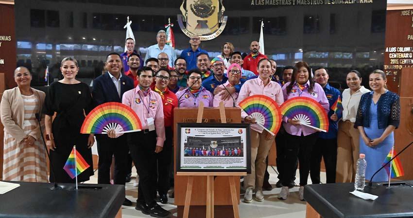 Respeto de los DDHH, no discriminación y derechos políticos y electorales consigna la comunidad LGBTTTIQ+ en el 4to. PDS