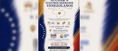 Venezolanos en Los Cabos organizan eventos para apoyar a damnificados por el desastre en su país