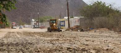 Inicia Ayuntamiento de La Paz trabajos preventivos en Invi Mezquitito ante temporada de lluvias